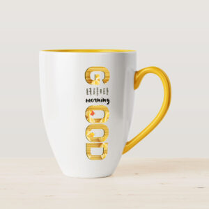Customize Your Own White Printed Coffee Mug - Personalized Design Option