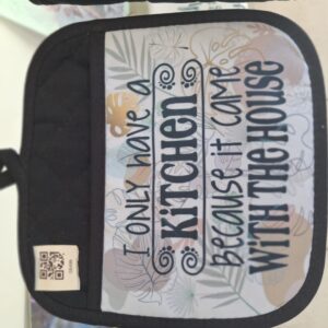 customisable chef's pot holder