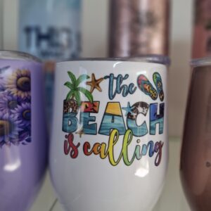 customized wine tumbler