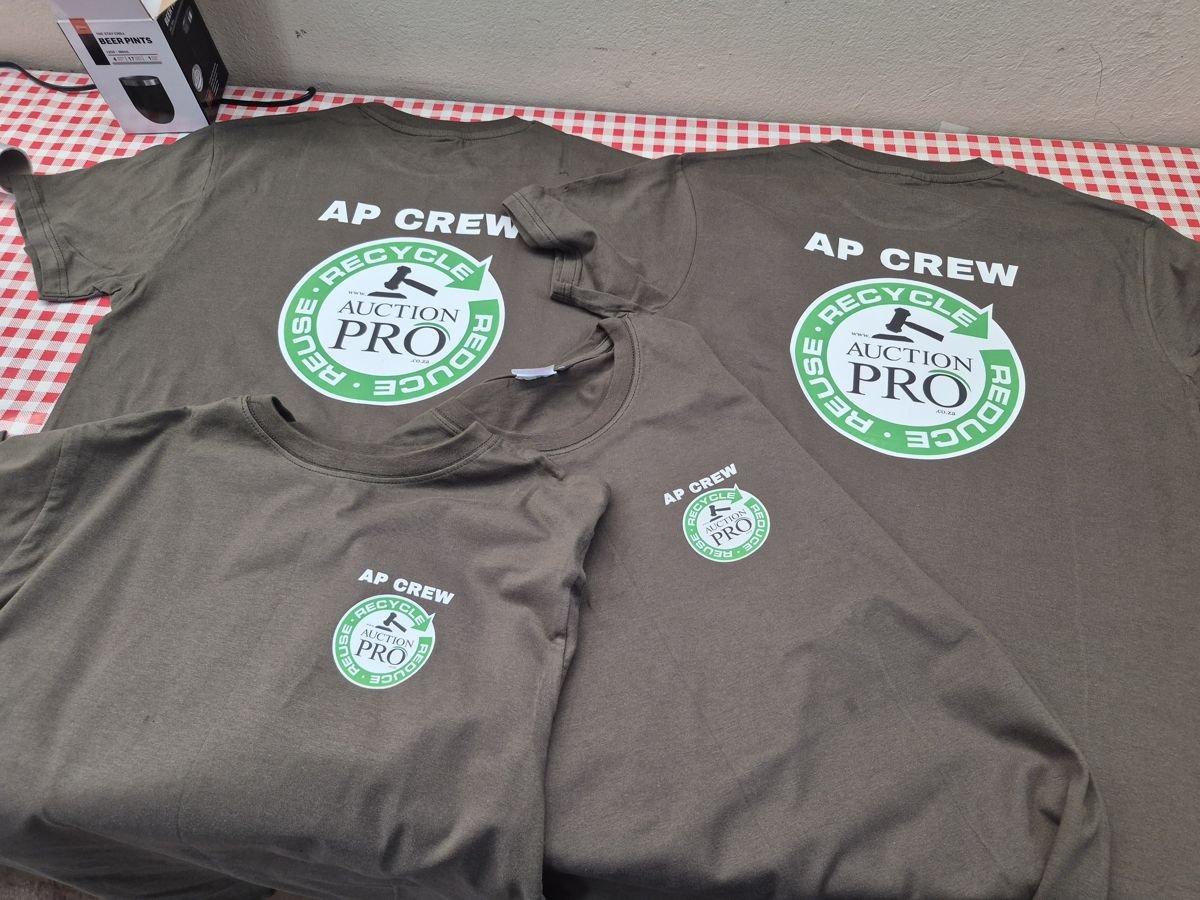 Branded crew T-shirts